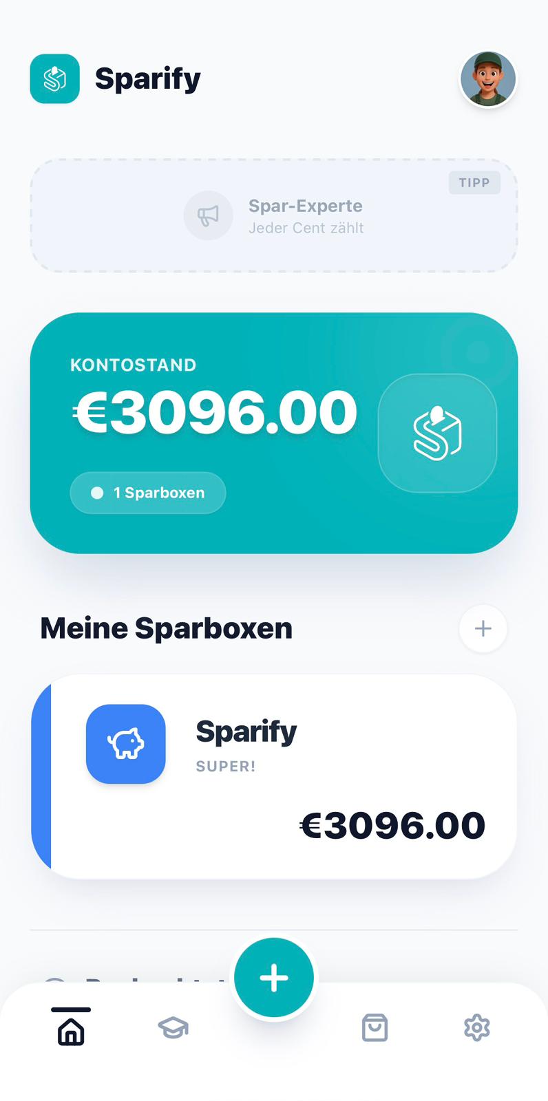Sparify App Screenshot 1